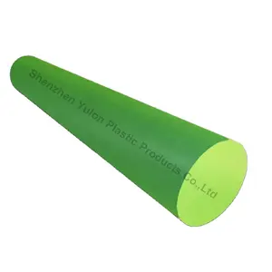 Manufacturer Pu Casting Rubber Light Yellow Polyurethane Rod