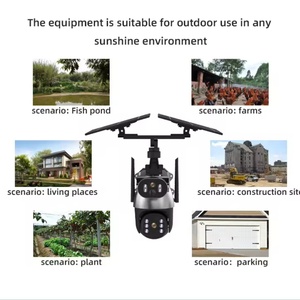 Ubox 8mp hd Solar Power Cctv Surveillance Ip <b>Camera</b> Ptz Outdoor <b>Wireless</b> Night Vision Full Color Solar <b>Security</b> <b>Camera</b> <b>Wireless</b> - Product Image 6