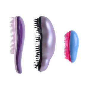 Cepillo de masaje antiestático, peine ergonómico para el cuidado del cabello, masajeador de cuero cabelludo, peine desenredante, personalización OEM disponible. - Product Image 4