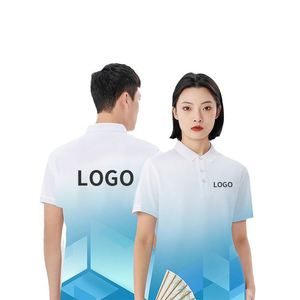 เสื้อโปโลทำงานแห้งเร็วแบบกำหนดเองสำหรับผู้ชาย เสื้อคอปกสำหรับผู้ชายและผู้หญิง - Product Image 6