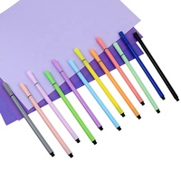 BECOL ensemble de stylos marqueurs d'art à pointe fine le plus populaire marqueurs d'esquisse 12 couleurs 0.4mm ensemble de stylos de couleur Fineliner pour le dessin
