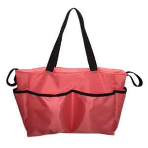 Bolsa de pañales rosa Tote Bolsos de mujer Bolsos de lujo con gran capacidad para mamá Bolsa multifunción - Product Image 3