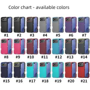 Funda Protectora 3 en 1 con Clip para Cinturón, Resistente <span class=keywords><strong>a</strong></span> Golpes, para Tecno Camon 40 <span class=keywords><strong>4G</strong></span>, 30 <span class=keywords><strong>4G</strong></span>, Spark 10 Pro, 10C - Product Image 6