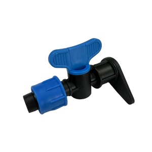 Пластиковый шаровой клапан мини 16 мм-25 мм с ручкой PP мини-клапан - Product Image 1