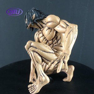 Figuras de Alta Calidad de <span class=keywords><strong>Ymir</strong></span>, Mikasa Ackerman y Eren Jager de Ataque a los Titanes, Juguetes de Plástico para Decoración y Adorno - Product Image 4