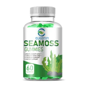 OEM ODM Factory Custom Private Label Organic Irish Seamoss Wholesale Weight Loss Supplement Sea Moss Gummies