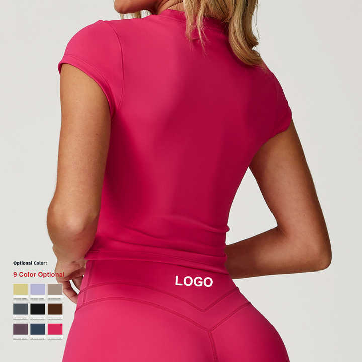 Sports Short Sleeved Yoga Top for Women main image 1