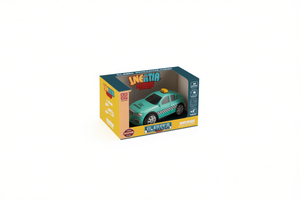 Auto a frizione con inerzia, scala 1:36, veicolo giocattolo in plastica per bambini dai 5 ai 7 anni, modello unisex 2134 - Product Image 1