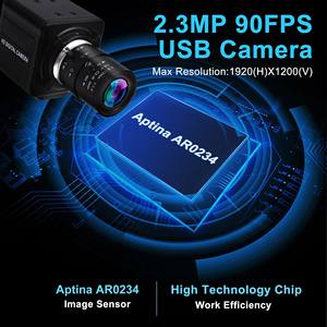ELP 2.3MP Alta Velocidad 90FPS Global Shutter USB Cámara UVC AR0234 <span class=keywords><strong>Mini</strong></span> USB Webcam Cámara con Zoom Manual 2,8-12mm Lente Varifocal - Product Image 5
