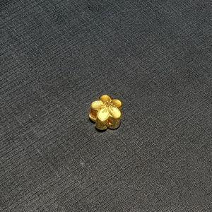 Gold Plated Flower Pendant Necklace For Women Everyday Wear 10cm Extended Chain Elegant Jewelry Shanwei Origin XL-066 - Product Image 3