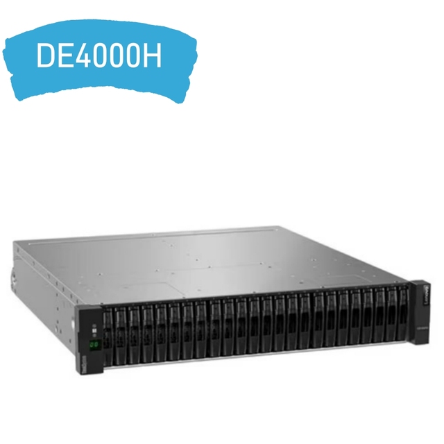 Performance Reliability and Simplicity ThinkSystem DE4000H 2U24 SFF Hybrid Flash Array Storage