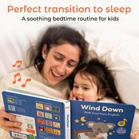 Livres sonores interactifs rechargeables de haute qualité pour enfants avec boutons tactiles, casque et couverture rigide musicale