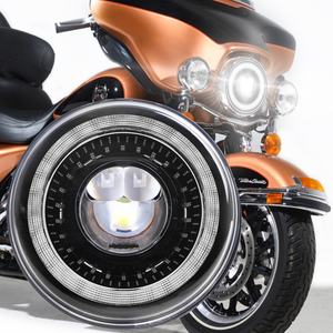 Faro LED de 7 Pulgadas para Motocicleta Harley Davidson Electra Glide Street Glide Fat Boy Road King - Product Image 2