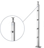 Nouvel Arrivage – Système de Balustrade de Terrasse Extérieure en Acier Inoxydable 304/316, Montage sur le Haut, Anti-Rouille