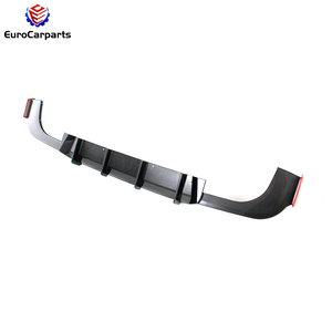 Fibra de carbono seca Clase G W463A W464 G500 G350 G63 difusor trasero coche parachoques trasero alerón aletas cubierta protectora tubo de cola - Product Image 4