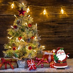 Ornements de Noël en bois en gros, décorations créatives et colorées en bois de Père Noël et bonhomme de neige pour la maison et les fêtes, livraison directe - Product Image 3