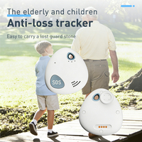 Rastreador GPS para Niños y Bebés con Botón SOS, Compatible con Control Remoto a través de Aplicaciones Android/iOS, 4G LTE, WiFi y AGPS