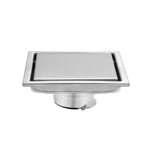 <span class=keywords><strong>Precio</strong></span> barato 6 pulgadas SUS304 Acero inoxidable cuadrado <span class=keywords><strong>ducha</strong></span> azulejo insertar desagües <span class=keywords><strong>de</strong></span> <span class=keywords><strong>suelo</strong></span> para Baño - Product Image 3