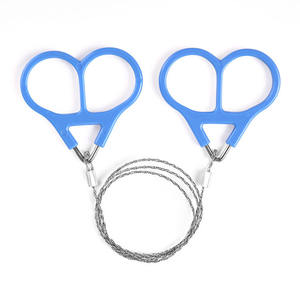 JH-XJ-2 เครื่องเลื่อยลวดแบบใช้มือ โซ่เหล็ก ความยาวสาย 55 ซม. เครื่องมือเอาตัวรอด อุปกรณ์กู้ภัยกลางแจ้ง - Product Image 3