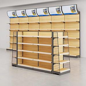 Étagère de présentation en <span class=keywords><strong>bois</strong></span> épaissi pour les magasins de proximité, les pharmacies, les présentoirs de cosmétiques et les petits magasins - Product Image 4