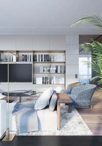 Supdesigner - Rendu 3D résidentiel - Design d'intérieur - Villa de luxe - Service de rendu 3D personnalisé moderne - Design d'intérieur - Product Image 3