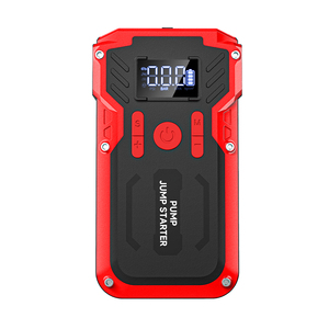 Banque d'alimentation de démarreur d'urgence de voiture portable 12V de haute qualité avec compresseur d'air et pompe à air 20000mAh 1200A à courant de crête 150PSI - Product Image 2