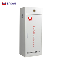 Promotion : Système d'extinction d'incendie en armoire Baoan FM200 2.5MPa avec cylindre flexible en acier inoxydable rouge pour installations électriques et bases de communication