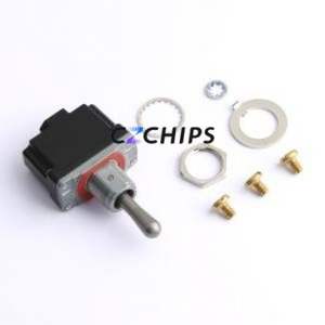 PT103SSQ Toggle Switch Switch Single Pole Double Throw 277V 28V Cylindrical Knob - Product Image 2