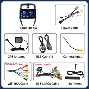 <span class=keywords><strong>Autoradio</strong></span> 2Din 8 cœurs pour Nissan Versa Sedan 2015 2016 2017 2018 2019 Stéréo Carplay Android Auto GPS Navi 4G DSP QLED - Product Image 6