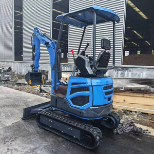 2026 Free Shipping Epa Excavator 1.8 Ton Crawler Digger Farm New Mini Machine with Engine Plc <b>Pump</b> & Short Turning Radius - Product Image 1