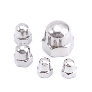 M20 M22 Lớp 4.8 8.8 10.9 12.9 Carbon Thép Mạ Kẽm Nhúng Nóng HDG Geomet <span class=keywords><strong>Dacromet</strong></span> Hexagon <span class=keywords><strong>Hex</strong></span> Mái vòm Cap Nut Acron Nut Din1587 - Product Image 5