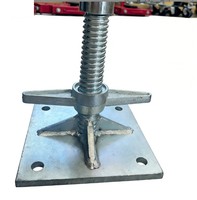 Cric de soutien réglable en acier allié haute résistance de 20 tonnes - 650-1000 mm - Pied stabilisateur réglable en hauteur pour