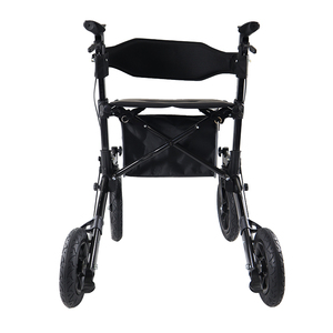 Déambulateur pliant en aluminium pour extérieur, avec accoudoirs médicaux réglables en hauteur, certifié CE ISO, capacité de 180 kg, pour personnes âgées/handicapées - Product Image 3