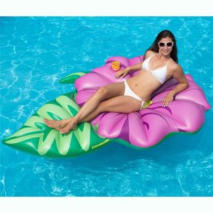 Piattaforme Gonfiabili Personalizzate per Piscina, Materassini Galleggianti a Forma di Fiore, Anelli da Nuoto in PVC, Amaca Acquatica Portatile - Product Image 5