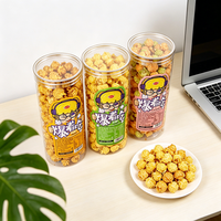 MUI Halal Snacks Céréaliers Croustillants et Crémeux au Popcorn, Sans Gras Trans, Prêts à Consommer |   Emballage en gobelet OEM pour en-cas de supermarché
