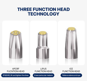 Masseur facial à ultrasons RF à trois niveaux, bande de massage pour la peau, masseur facial à ultrasons, instrument pour les yeux, fabricant OEM - Product Image 2