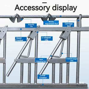 מתכוונן ראש מנעול כבשים מתכוונן, כלי מנעול עיזים יעיל משק ראש מנעול עבור ניהול חקלאי - Product Image 3