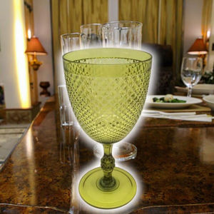 Vente en gros <span class=keywords><strong>gobelet</strong></span> transparent en verre à vin bleu foncé vert violet pour décoration de <span class=keywords><strong>mariage</strong></span> <span class=keywords><strong>gobelet</strong></span> en cristal en plastique - Product Image 4