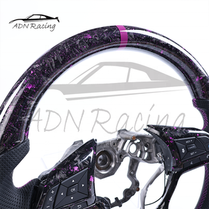 <span class=keywords><strong>Volant</strong></span> personnalisé en fibre de carbone forgée de couleur violette pour Nissan Sentra Versa Altima 2019-2025 - Product Image 5