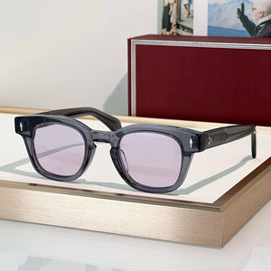 Lunettes de soleil de luxe <span class=keywords><strong>JULIEN</strong></span> à monture carrée JMM, tendance, avec verres polarisés UV400, logo fait main, meilleur cadeau pour la famille - Product Image 4