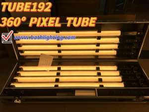 Éclairage 360LED Tubes 8 pièces avec étui, lumière pixel RGBWA sans fil étanche IP65 pour scène, mariage, DJ, événement, club, fête - Product Image 2