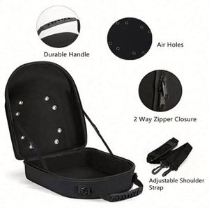 New Style Custom Waterproof Hard Shell Travel Storage Baseball Cap Hat Case Shockproof <b>EVA</b> for Man Woman - Product Image 4