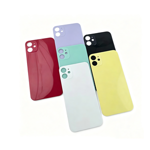 Cache arrière de remplacement OEM pour iPhone 11 avec petit trou pour la batterie, pour atelier de réparation mobile, prix de gros - Product Image 1