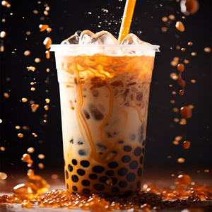 Ingrédients de thé à bulles de bon goût poudre de thé au lait instantané poudre de crème de thé à bulles - Product Image 5