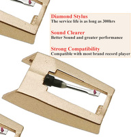 Remplacement du stylet du tourne-disque Ruby Record Player Needle