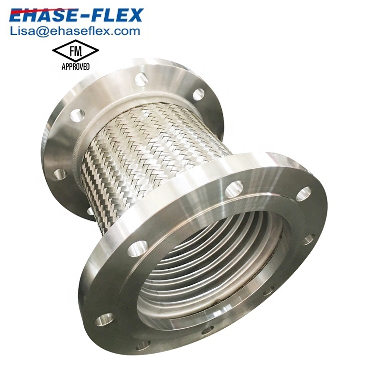 FM D'acier Inoxydable de Certification de 304 Tuyau Tressé Flexible De Fil Commun