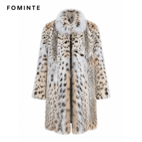 Manteau en fausse fourrure imprimé tigre, mi-long, chaud et doux pour l'hiver, veste moelleuse de luxe, vêtement d'extérieur à manches longues, vente en gros OEM
