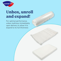 Matelas orthopédique de qualité supérieure Leland Koala, taille simple, double, king, queen, en mousse à mémoire de forme gel