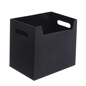 Scatola di immagazzinaggio Desktop portatile chiara cartella Organizer semplice nero Home Office Cabinet PP metallo plastica per gli strumenti per il soggiorno - Product Image 2