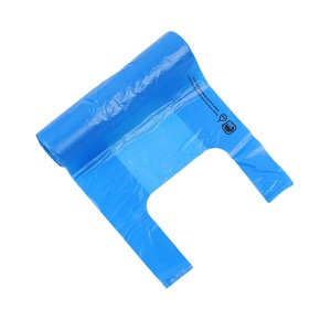 Vest plastic <b>carrier</b> <b>bag</b> Big shopping plastic <b>bags</b> Fruits vegetable t-shirt food <b>bag</b> on roll - Product Image 3